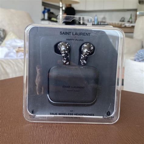 ysl wireless headphones|SAINT LAURENT X HAPPY PLUGS.